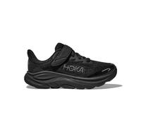 HOKA® Clifton 10 Junior Running Shoes - Black for Comfortable Running and Training, Size 32⅔ (EU)