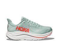 Hoka Clifton 10 Men's Running Shoes | UK in Sage/Neon Flame