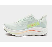 Hoka - Running shoes - Clifton 10 W Sea Glass/Neon Flame for Women - Size 7 US - Grey Grey 7 US