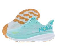 HOKA Clifton 9 Womens Running Shoes, Seafoam/Aqua Breeze, 6 UK