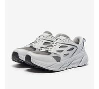HOKA Unisex-Adult Clifton L Athletics Sneaker, Stellar Grey/Stardust, 11.5 Women/10.5 Men