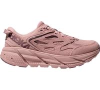 Hoka Clifton L Suede Trainers Pink Stylish Casual Comfortable Comfort Shoes Mens