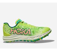 HOKA Crescendo XC Race Shoes in Lettuce/Electric Lime, Size M9.5/ W10