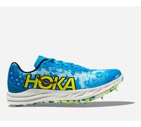 HOKA Crescendo XC Race Shoes in Dive Blue/Evening Primrose, Size M7.5/ W8