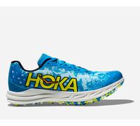 HOKA Crescendo XC Spikeless Race Shoes in Diva Blue/Evening Primrose, Size M10.5/ W11