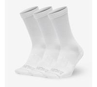 HOKA Women's Crew Run Sock 3-Pack - White - Size: Small
