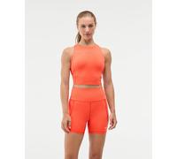 HOKA - Women's Elaro Crop Bra - Sports bra size M, red