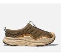 HOKA Elite Terrain System Ora Primo Lifestyle Shoes in Antique Olive/Oat Milk, Size 11