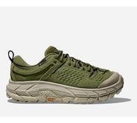 HOKA Elite Terrain System Tor Ultra Lo Hiking Shoes in Forest Floor/Farro, Size 4