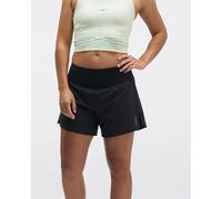 HOKA Women's Glide Shorts MR 5'' 2in1 in Black, Size Small