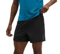 HOKA Men's Glide Shorts 5'' Brief in Black, Size Small