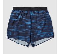 HOKA Men's Glide 5'' Short w/ Brief in Blue Blurr, Size XL