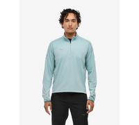 HOKA Glidetech Quarter Zip long sleeve T-shirt light blue - L