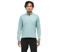 Hoka GlideTech Quarter Zip Sweatshirt Blue, Size S