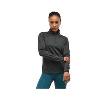 HOKA® GlideTech Quarter Zip Women's Running Top in Black for Ultimate Comfort