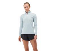 HOKA - Women's Glidetech Quarter Zip - Running shirt size L, grey