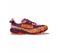 Hoka - Hiking/trail shoes - Speedgoat 6 Kids Flower Nectar/Neon Tangerine - Kid Size 4,5 US - Orange Orange