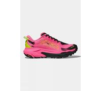 HOKA Women's Mafate 5 Trail Shoes in Neon Rose/Black, Size 6