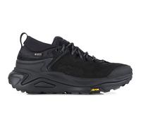 Hoka Kaha 3 Low GTX Nubuck Leather Men's Outdoor Trainers - Black Black - Size:UK 8