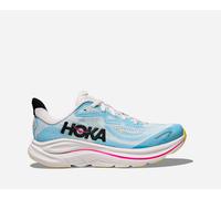 HOKA Clifton 10 Shoes White Light Blue Junior - 38