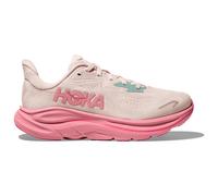 HOKA Kid's Clifton 10 in Rose Cream/Dried Rose, Size 4Y