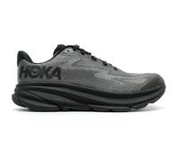 HOKA Kids Clifton 9 Textile Synthetic Black Carbon Black Trainers 4.5 UK