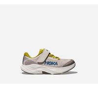 HOKA Kid's Rincon 4 Road Running Shoes in Birch/Cement, Size 12.5K