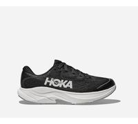 HOKA Kid's Rincon 4 Road Running Shoes in Black/White, Size 3.5Y