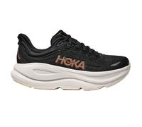 HOKA ONE ONE Women's Bondi 9 Sneaker, 6 UK Black/Rose Gold
