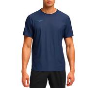 Hoka - Lightweight, breathable trail running T-shirt - M Airolite Short Sleeve 2.0 Midnight Blue for Men in Recycled Polyester - Size L - Navy Navy L