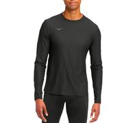 Hoka - Lightweight stretch trail running T-shirt - M Airolite Long Sleeve 2.0 Black for Men in Recycled Polyester - Size S Black S