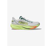 HOKA Mach 7 Running Shoes White Green Women - 40
