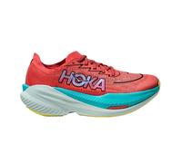 HOKA Women's Mach X 2 Road Running Shoes in Grapefruit/Electric Coral, Size 5