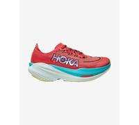 HOKA Men's Mach X 2 Road Running Shoes in Grapefruit/Electric Coral, Size 7.5