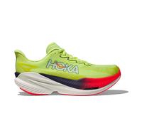 Hoka Mach X 3 Men's Running Shoes | UK 7 in Neon Yuzu/Squid Ink
