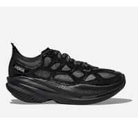 HOKA Mach X Caged Lifestyle Shoes in Black/Midnight Blue, Size 6