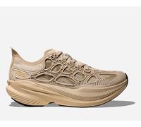 HOKA Mach X Caged Lifestyle Shoes in Cream/Split Pea, Size 7