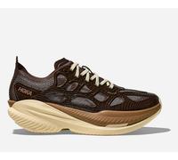 HOKA Mach X Caged Lifestyle Shoes in Walnut/Maple, Size 8.5