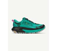 HOKA - Women's Mafate 5 - Trail running shoes size 8,5, black/ electric aqua