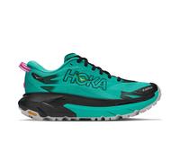 Hoka Mafate 5 Women's Trail Running Shoes | UK 8 in Black/Electric Aqua