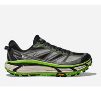 HOKA Mafate Speed 2 in Black/Electric Green, Size 10.5