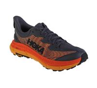 Hoka Mafate Speed 4 Textile Synthetic Men's Running Trainers - Castlerock Black - Size:UK 8