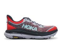 Hoka Mafate Speed 4 Textile Synthetic Men's Running Trainers - Cerise Stormy Skies - Size:UK 10