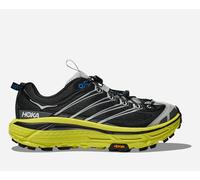 HOKA Mafate Three2 in Black/Hoka Citrus, Size 5