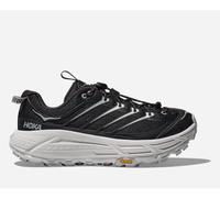HOKA Mafate Three2 Lifestyle Shoes in Black/Cosmic Grey, Size 6.5