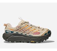 HOKA Mafate Three2 Lifestyle Shoes in Cream/Khaki, Size 10
