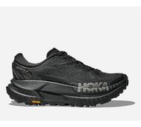 HOKA Mafate X Lifestyle Shoes in Black/Satellite Grey, Size 7.5