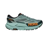Hoka Mafate X Shoes Green Orange, Size EU 40 2/3