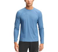 Hoka - Men's trail running T-shirt - M Airolite Long Sleeve 2.0 Foggy Night for Men - Size L L