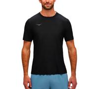Hoka - Men's trail running T-shirt - M Airolite Short Sleeve 2.0 Black for Men - Size L Black